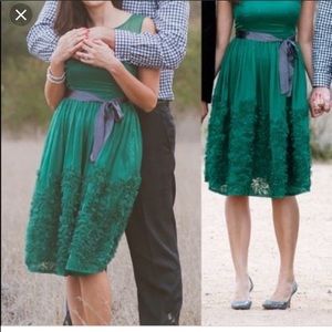 Anthropologie Caridad silk dress